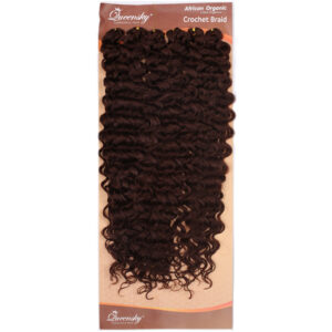 QueenSky Afro Dalgası Saç - 75cm - 240gr - Kahverengi
