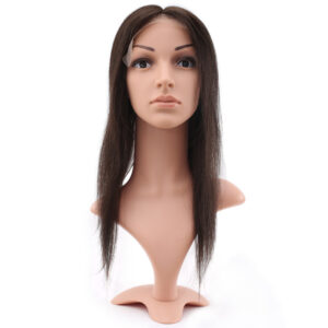 Komple Tığ İşçiliği Ön Kısmı Ekstra Tül Koyu Kestane Baby Taban Tepelik - 15x17cm - 2