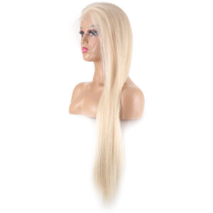 Dip Uç Dolu Beyaz Platin Tül Peruk Front Lace Düz %100 Gerçek Saç - 70-75Cm 11 Dip Uç Dolu Beyaz Platin Tül Peruk Front Lace Düz %100 Gerçek Saç - 70-75Cm